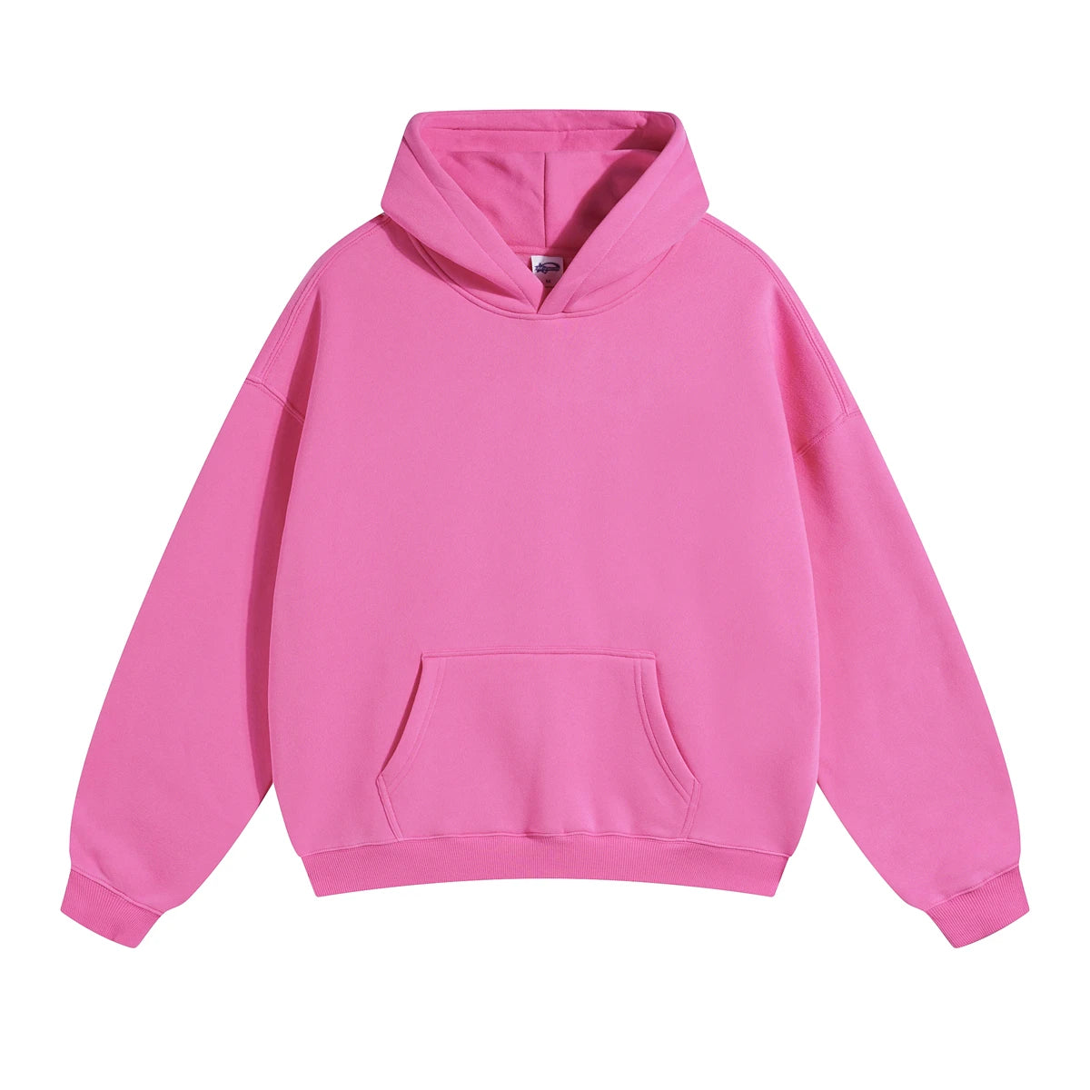 Custom Logo High Quality Fleece Oversized Pullover Heavy Weight 3D Embossing Sweatshirt Loose Heavyweight Embossed Hoodie