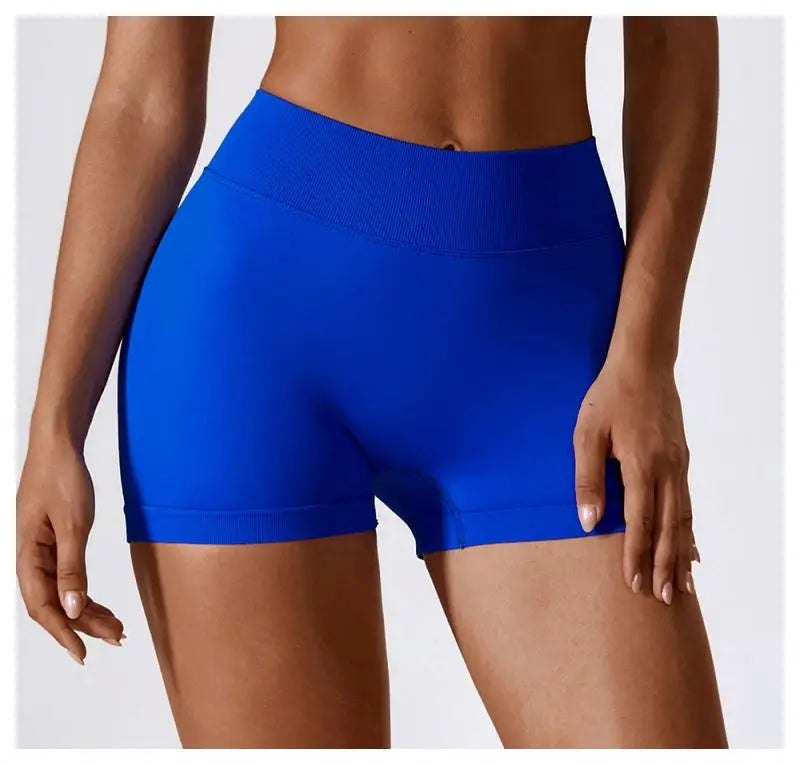 Women's V-Back Scrunch Butt Gym Shorts 