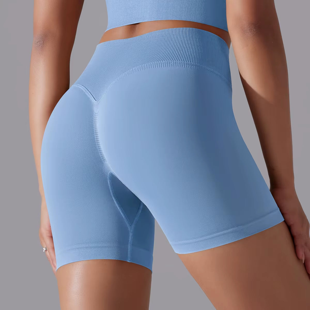 Factory Price Fitness Seamless Yoga Sports Bra Plain Cross Back High Support Gym Athletic Training Bra Top